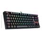 Imagem de Teclado Gamer Mecânico Redragon Kumara, RGB, Switch Blue, ABNT2, TKL, Preto - K552RGB-1 PT-BLUE