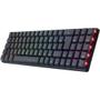 Imagem de Teclado Gamer Mecanico Redragon RGB Ashe Pro K626P-KBS-B PT-BROWN Preto