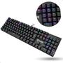 Imagem de Teclado Gamer Mecânico RGB Full Size Profissional Switch Red Anti-ghosting