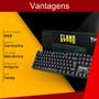 Imagem de Teclado Gamer Mecânico RGB Full Size Profissional Switch Red Anti-ghosting