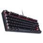 Imagem de Teclado Gamer Mecanico Tkl Neron - Switch Outemu Brown Hotswap - Led Vermelho - Pcyes - Pnohbwv