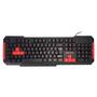 Imagem de Teclado Gamer Membrana Hotkeys ABNT Multimídia Multilaser Lacrado - TC160201