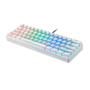 Imagem de Teclado Gamer Motospeed, ABNT2, Branco, Switch Red - CK61