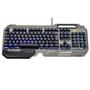 Imagem de Teclado Gamer Multilaser Warrior Ragnar Superficie em Metal TC222