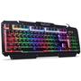 Imagem de Teclado Gamer Multimídia Abnt2 Com Led Rgb Acabamento em Metal Exbom BK-G200