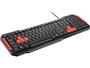 Imagem de Teclado Gamer Multimídia Red Keys - Multilaser