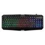 Imagem de Teclado Gamer Multimidia Spider Black Preto Fortrek