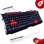 Imagem de Teclado Gamer Multimídia USB 3.0 + Mouse Pad Extra Grande