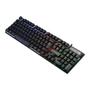 Imagem de Teclado gamer neologic infinite play black semi mecânico abnt2 rainbow preto - ifnt-blk