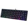 Imagem de Teclado Gamer Ninja Black Noir,Rgb,Switch Membrana,Abnt2