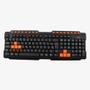 Imagem de Teclado gamer oex tc 200 qwerty multimidia usb abnt2