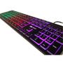 Imagem de Teclado Gamer Para Pc Com Luz De Led Rgb Português Brasil