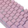 Imagem de Teclado Gamer Prismatic Pink Semi Mecânico Comando Voz Oex