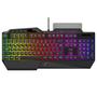 Imagem de Teclado Gamer Profissional Com Fio Targa K120 RGB