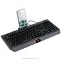 Imagem de Teclado Gamer Protector Abnt2 Multimidia Led 7 Cores Usb Com Suporte Smartphone - Gt800