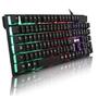 Imagem de Teclado Gamer Qwerty Knup Kp-2043 Preto Com Luz Multi Color