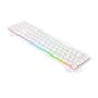 Imagem de Teclado Gamer Redragon Ashe Pro RGB Switch Brown Mecânico - K626P-KBS-W (PT-BROWN) - Branco