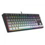 Imagem de Teclado Gamer Redragon Daksa K576GG-RGB Cinza Switch Brown