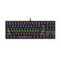 Imagem de Teclado Gamer Redragon Daksa Rainbow Mecânico ABNT2 Switch Outemu Brown K576R-1 PT-Brown