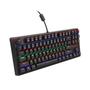 Imagem de Teclado Gamer Redragon Daksa Rainbow Mecânico ABNT2 Switch Outemu Brown K576R-1 PT-Brown