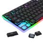 Imagem de Teclado Gamer Redragon Dyaus II K509 - RGB, Membrana, 104 Teclas