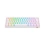 Imagem de Teclado Gamer Redragon Fizz Pro Rgb Branco Switch Marrom Pt