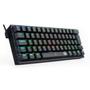 Teclado Gamer Redragon Fizz RGB Mecânico Switch Blue Preto ABNT2 - K617-RGB-B Imagem de Teclado Gamer Redragon Fizz RGB Mecânico Switch Blue Preto ABNT2 - K617-RGB-B