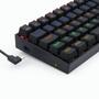 Imagem de Teclado Gamer Redragon Lakshmi Rainbow Rgb Switch Red K606-R