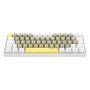 Teclado Gamer Redragon Lakshmi, Switch Brown, Layout 60%, ABNT2, Branco - K606-YL&GY&WT (PT-BROWN) Imagem de Teclado Gamer Redragon Lakshmi, Switch Brown, Layout 60%, ABNT2, Branco - K606-YL&GY&WT (PT-BROWN)