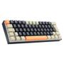 Imagem de Teclado Gamer Redragon Lakshmi, Switch Brown,  Layout 60%, ABNT2, Preto - K606-OG&BK&GY (PT-BROWN)