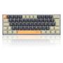 Imagem de Teclado Gamer Redragon Lakshmi, Switch Brown,  Layout 60%, ABNT2, Preto - K606-OG&BK&GY (PT-BROWN)
