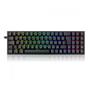 Imagem de Teclado gamer redragon mecanico pollux rgb preto switch marrom k628-rgb-b