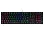 Imagem de Teclado Gamer Redragon Mitra Antighost K551 Rgb Switch Red