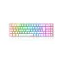 Imagem de Teclado Gamer Redragon Pollux Rgb Branco Switch Red Abnt2