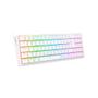 Imagem de Teclado Gamer Redragon Pollux Rgb Branco Switch Red Abnt2