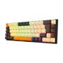 Imagem de Teclado Gamer Redragon Ryzer, RGB, Switch Brown, ABNT2, Layout 60%, Bege, Preto e LaranjaK633CGO-RGB