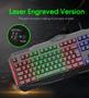 Imagem de Teclado gamer rgb abnt2 com fio ps1038