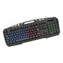 Imagem de Teclado Gamer RGB  Colorido de Metal Leve Misturado - Linha Pro Gamer B21202