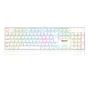 Imagem de Teclado gamer RGB Mitra Branco Switch Vremelho K551W-RGB
