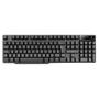 Imagem de Teclado Gamer Rise Mode G1 Full, RGB Rainbow, USB, Preto - RM-TG-01-FB