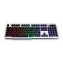 Teclado Gamer Rise Mode G1, RGB Rainbow, USB, Preto e Branco - RM-TG-01-BW Imagem de Teclado Gamer Rise Mode G1, RGB Rainbow, USB, Preto e Branco - RM-TG-01-BW