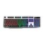 Imagem de Teclado Gamer Rise Mode G1, RGB Rainbow, USB, Preto e Branco - RM-TG-01-BW