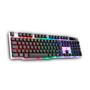 Teclado Gamer Rise Mode G1, RGB Rainbow, USB, Preto e Branco - RM-TG-01-BW Imagem de Teclado Gamer Rise Mode G1, RGB Rainbow, USB, Preto e Branco - RM-TG-01-BW