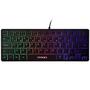 Imagem de Teclado Gamer Satellite AK-871 Portugues USB com Backlight - Preto