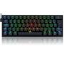 Imagem de Teclado Gamer Sem Fio Redragon Fizz Pro RGB Mecânico Switch Blue Bluetooth Preto - K616-RGB-B