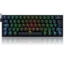 Imagem de Teclado Gamer Sem Fio Redragon Fizz Pro RGB Mecânico Switch Blue Bluetooth Preto