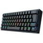 Imagem de Teclado Gamer Sem Fio Redragon Fizz Pro RGB Mecânico Switch Blue Bluetooth Preto
