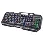 Imagem de Teclado Gamer Semi-mecânico Anti-Ghosting Suporte para Celular Revestimento em Metal CL-TM8153 Clanm