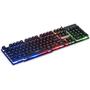 Imagem de Teclado Gamer Semi Mecânico Com Led Rgb Usb Português/BR Pc Vídeo Game