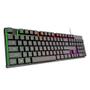 Imagem de Teclado Gamer Semi Mecanico Led RGB Ptbr + Mouse Led Sem Fio